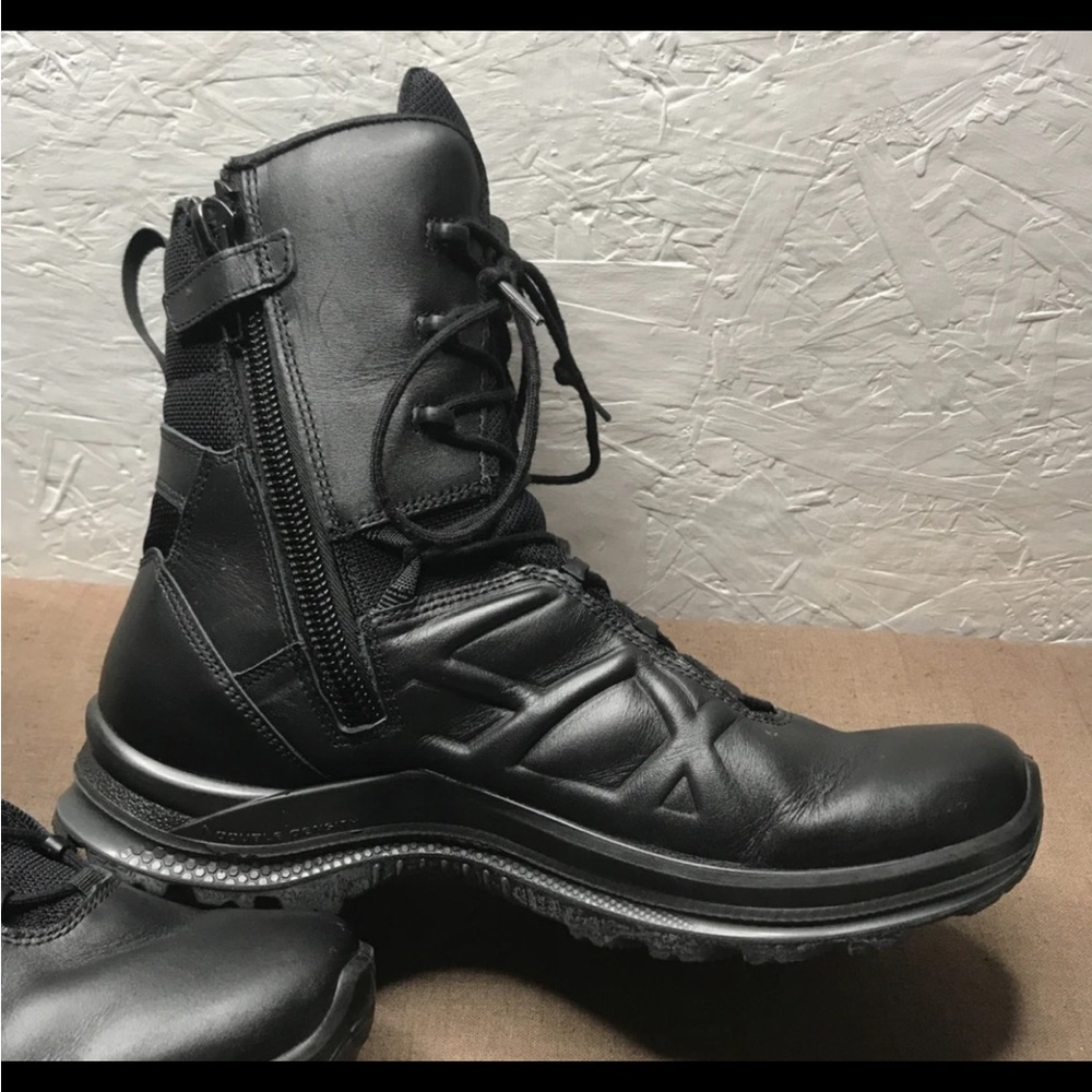 No Inserts Haix Black Eagle Tactical 2.0 GTX Men's Boots Side Zip Black Size 10M - Picture 7 of 16